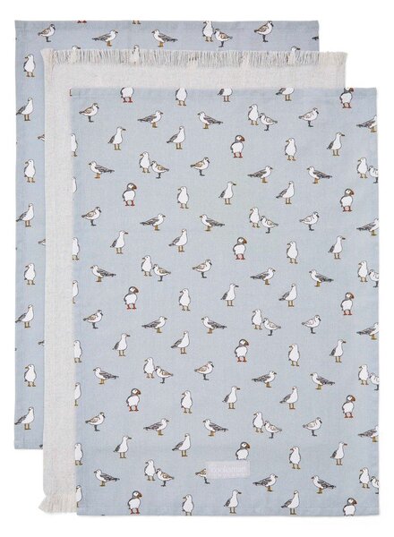Utěrky v sadě 3 ks 45x65 cm Costal Birds – Cooksmart ®