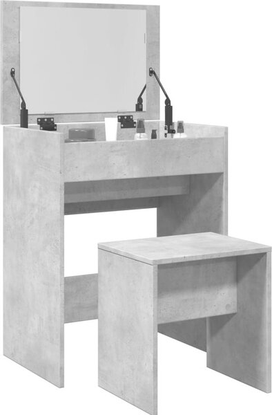 VidaXL Toaletní stolek se stoličkou 60 x 40 x 113,5 cm [868872] Barva: dub sonoma