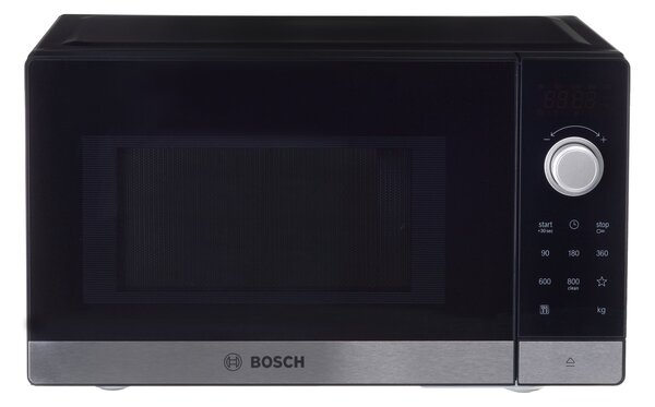 Bosch Serie 2 FFL023MS2 mikrovlnná trouba Pracovní deska Samostatná mikrovlnná trouba 20 l 800 W Černá, Nerezová ocel