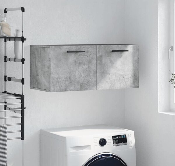VidaXL Nástěnná skříňka 80 x 36,5 x 35 cm kompozitní dřevo [879560] Barva: Černý dub