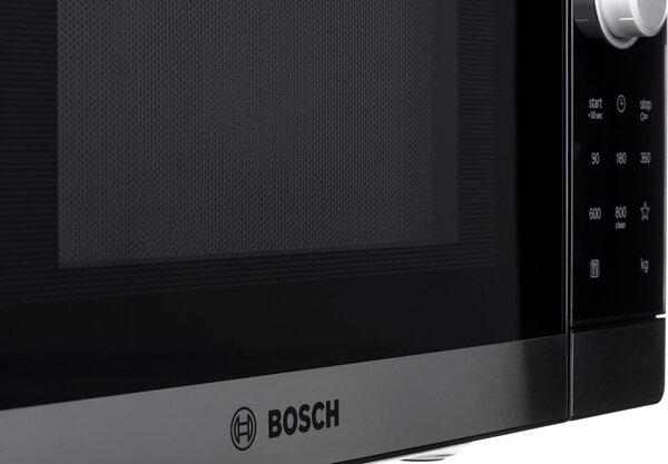 Bosch Serie 2 FFL023MS2 mikrovlnná trouba Pracovní deska Samostatná mikrovlnná trouba 20 l 800 W Černá, Nerezová ocel