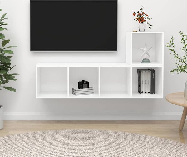 VidaXL 2dílný set TV skříněk dřevotříska [3393173] Barva: dub artisan