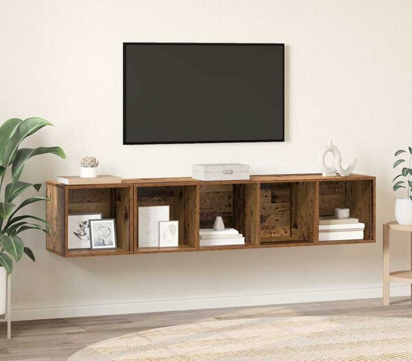 VidaXL 2dílný set TV skříněk dřevotříska [3393173] Barva: dub artisan