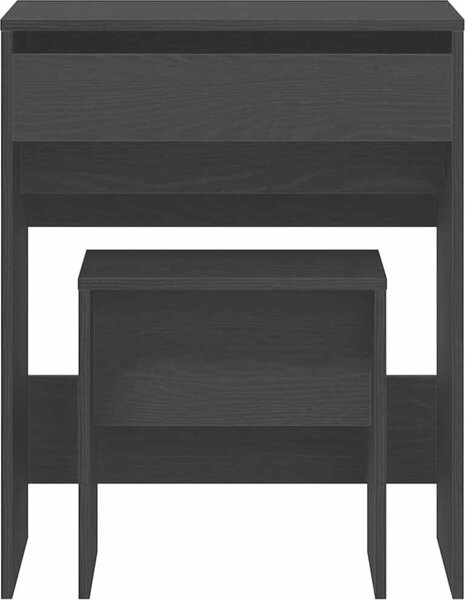VidaXL Toaletní stolek se stoličkou 60 x 40 x 113,5 cm [868872] Barva: dub sonoma