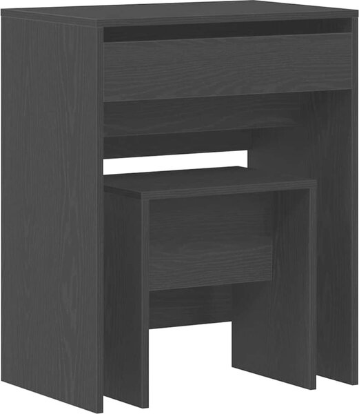 VidaXL Toaletní stolek se stoličkou 60 x 40 x 113,5 cm [868872] Barva: dub sonoma