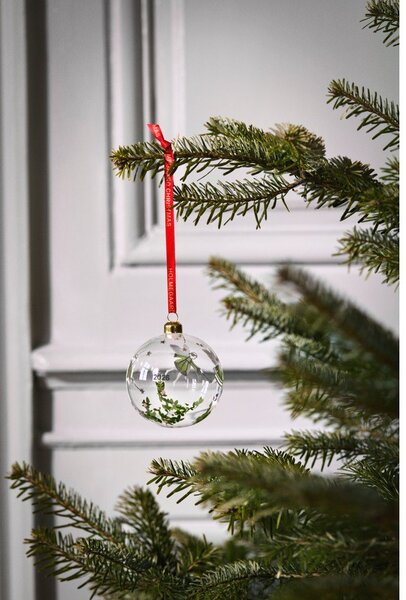 Skleněná ručně foukaná vánoční ozdoba ø 8 cm Christmas – Holmegaard
