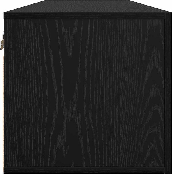 VidaXL Nástěnná skříňka 80 x 36,5 x 35 cm kompozitní dřevo [879560] Barva: Černý dub