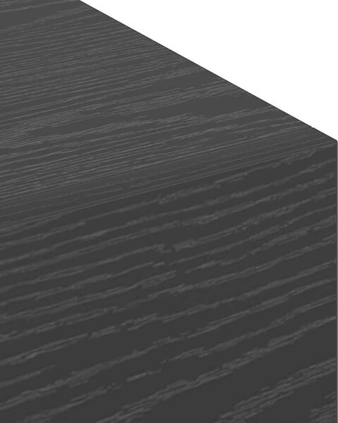 VidaXL Nástěnná skříňka 80 x 36,5 x 35 cm kompozitní dřevo [879560] Barva: Černý dub