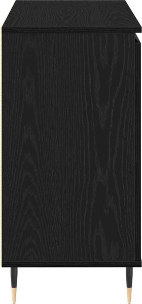 VidaXL Příborník 101,5 x 35 x 70 cm kompozitní dřevo [862147] Barva: Černý dub