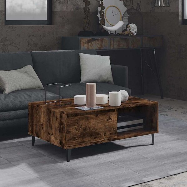 VidaXL Konferenční stolek 90 x 60 x 35 cm kompozitní dřevo [875118] Barva: dub artisan