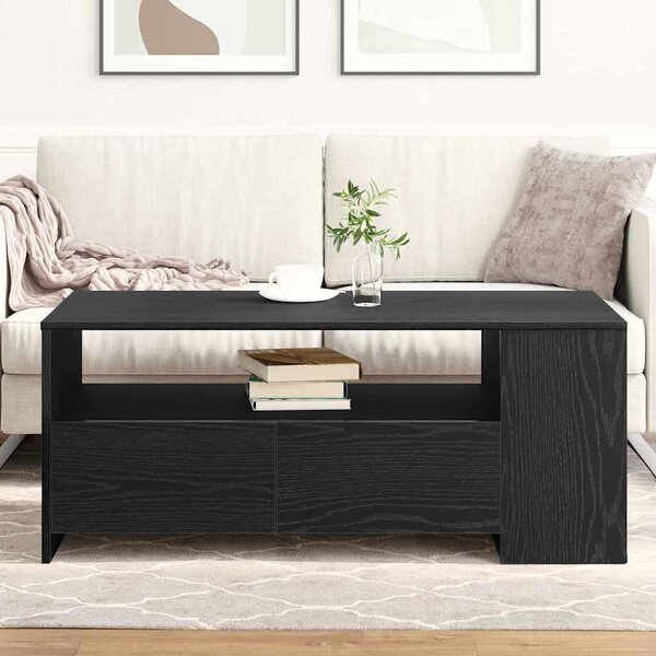 VidaXL Konferenční stolek 102x55x42 cm kompozitní dřevo [862733] Barva: Staré dřevo