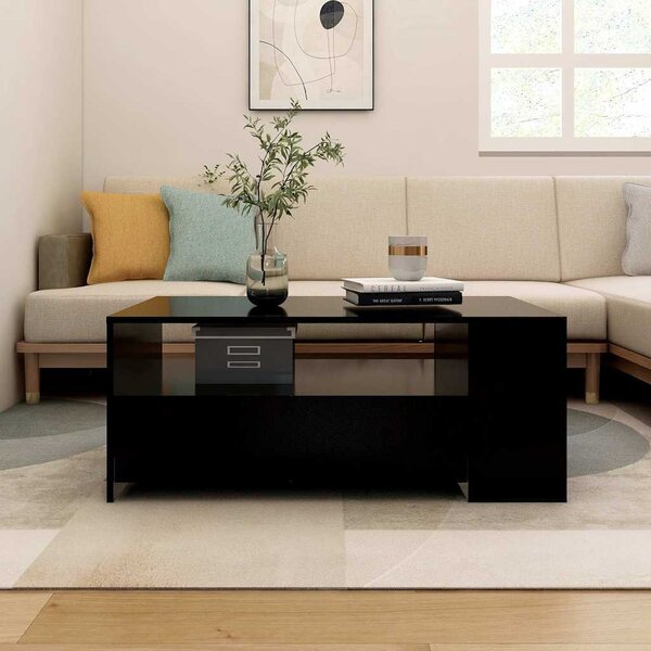 VidaXL Konferenční stolek 102x55x42 cm kompozitní dřevo [862733] Barva: Staré dřevo
