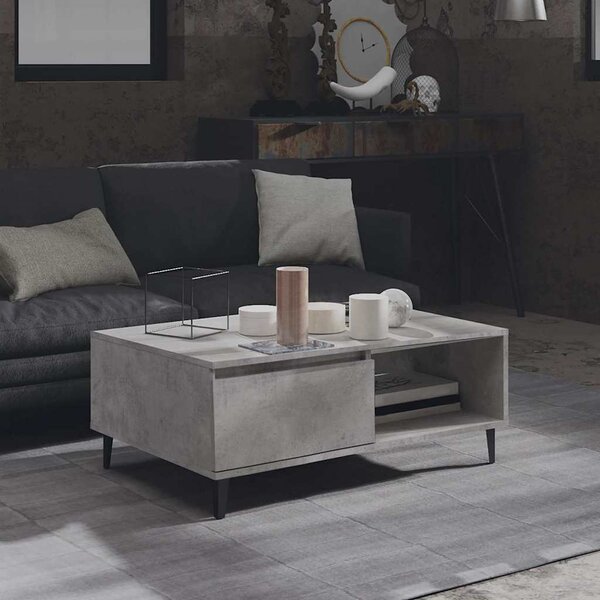 VidaXL Konferenční stolek 90 x 60 x 35 cm kompozitní dřevo [875118] Barva: dub artisan