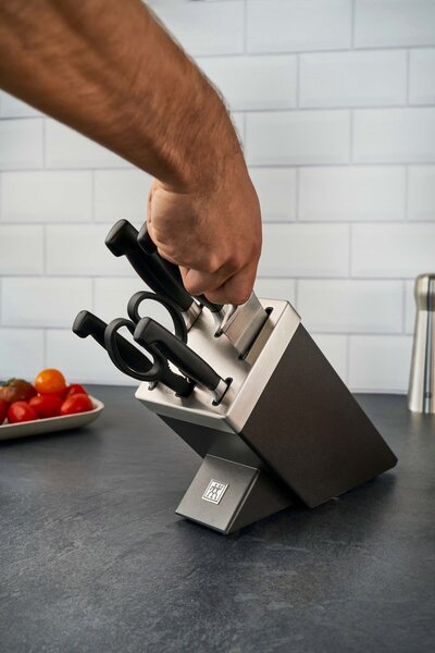 ZWILLING FOUR STAR 35148-507-0 sada kuchyňských příborů/nožů ve stojanu 7 kusů Šedá