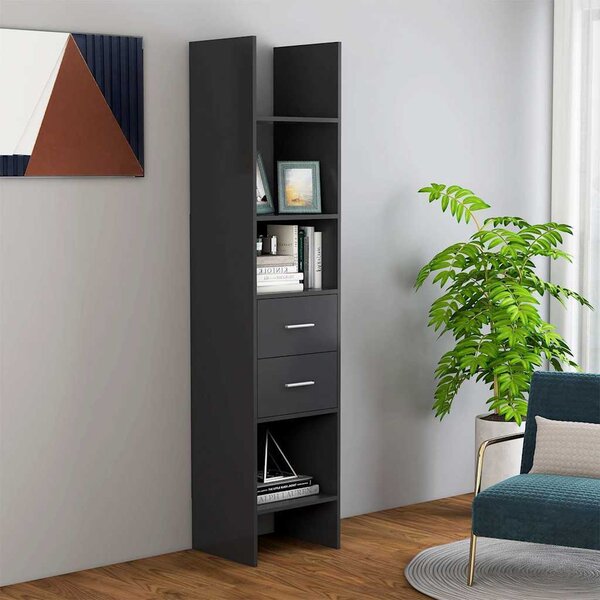 VidaXL Knihovna 40 x 35 x 180 cm kompozitní dřevo [875441] Barva: dub artisan