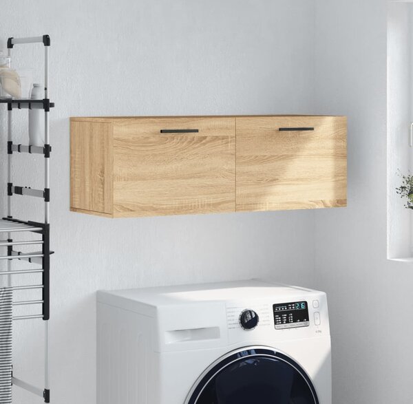 VidaXL Nástěnná skříňka 100x36,5x35 cm kompozitní dřevo [879573] Barva: Staré dřevo