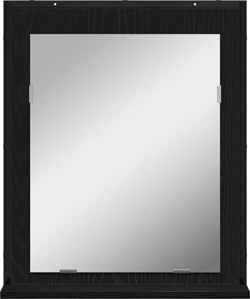 VidaXL Koupelnové zrcadlo s poličkou 50x12x60 cm kompozit [862222] Barva: dub artisan