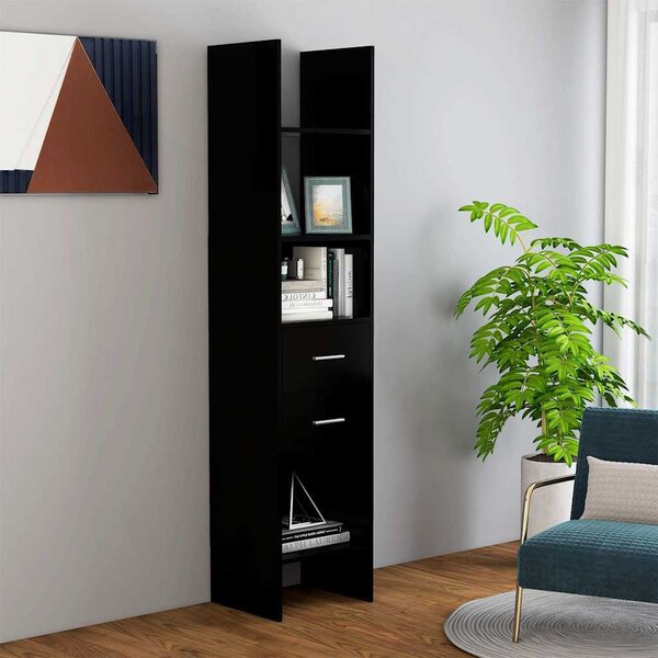 VidaXL Knihovna 40 x 35 x 180 cm kompozitní dřevo [875441] Barva: dub artisan