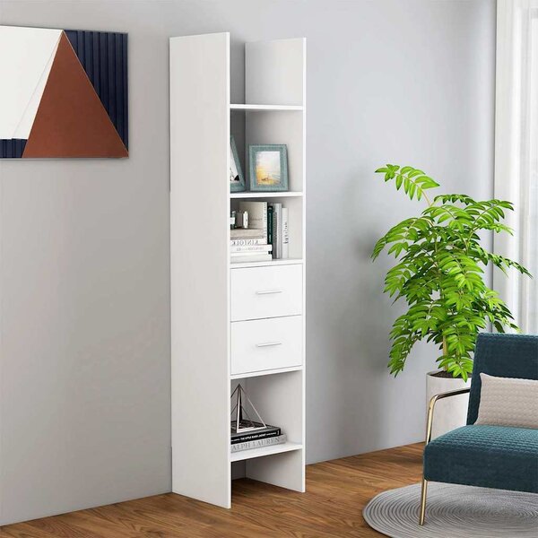 VidaXL Knihovna 40 x 35 x 180 cm kompozitní dřevo [875441] Barva: dub artisan