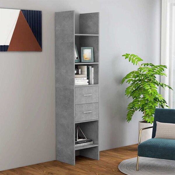 VidaXL Knihovna 40 x 35 x 180 cm kompozitní dřevo [875441] Barva: dub artisan