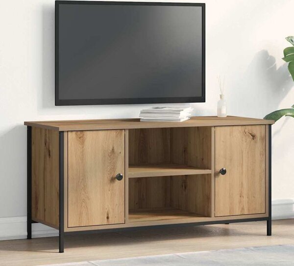 VidaXL TV skříňka 100 x 40 x 50 cm kompozitní dřevo [862141] Barva: Staré dřevo