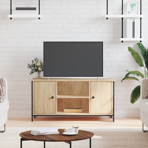 VidaXL TV skříňka 100 x 40 x 50 cm kompozitní dřevo [862141] Barva: Staré dřevo