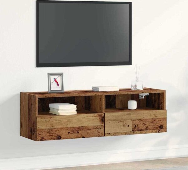VidaXL Nástěnná TV skříňka 100x30x30 cm kompozitní dřevo [862192] Barva: dub artisan