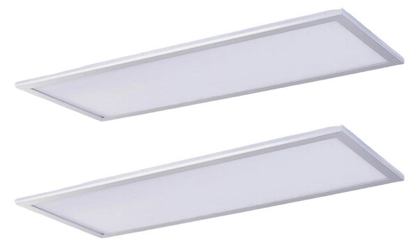 Stropní lampa Lindby, Livel, Bílá, Kuchyně, Plast, Moderní