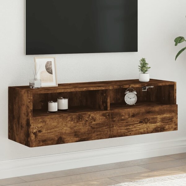 VidaXL Nástěnná TV skříňka 100x30x30 cm kompozitní dřevo [862192] Barva: dub artisan