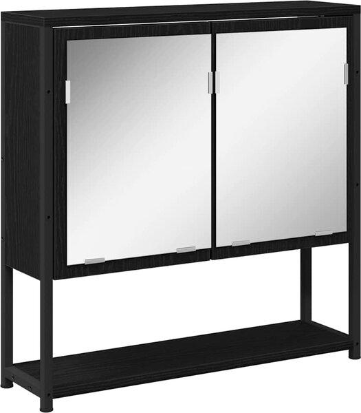 VidaXL Koupelnová skříňka se zrcadlem 60x16x60 cm kompozit [862225] Barva: Staré dřevo