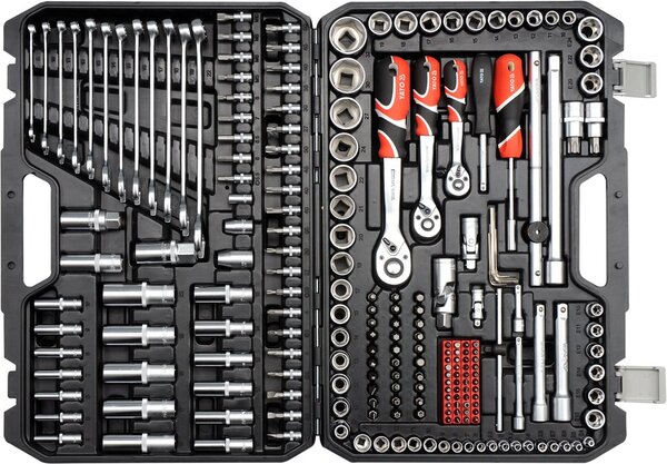 YATO YT-38841 Sada klíčů 1/4", 3/8", 1/2"
