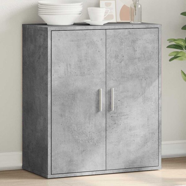 VidaXL Příborník 79 x 38 x 80 cm kompozitní dřevo [862269] Barva: Černý dub