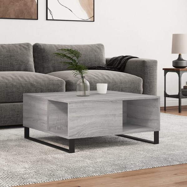 VidaXL Konferenční stolek 80 x 80 x 36,5 cm kompozitní dřevo [881671] Barva: dub artisan