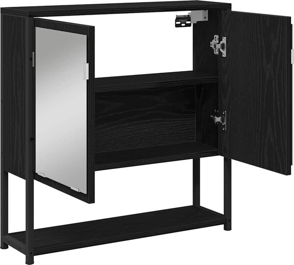 VidaXL Koupelnová skříňka se zrcadlem 60x16x60 cm kompozit [862225] Barva: Staré dřevo