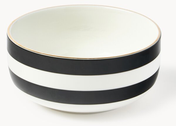 Ručně vyrobené porcelánové misky Lumi, 4 ks