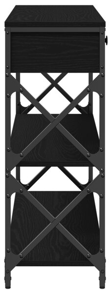 VidaXL Konzolový stolek 100 x 28 x 75 cm kompozitní dřevo [863529] Barva: dub artisan