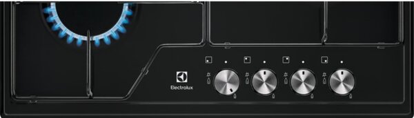 Electrolux EGS6424K varná deska Černá Vestavěné 60 cm Plynový 4 zóna/zón