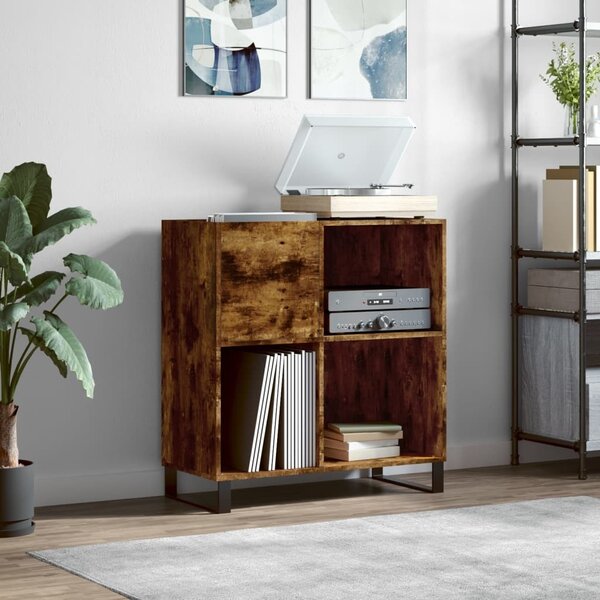 VidaXL Skříňka na LP desky 84,5x38x89 cm kompozitní dřevo [862916] Barva: dub artisan