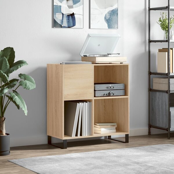 VidaXL Skříňka na LP desky 84,5x38x89 cm kompozitní dřevo [862916] Barva: dub artisan