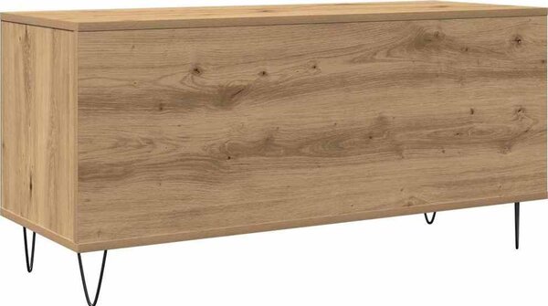 VidaXL Skříňka na LP desky 100x38x48 cm kompozitní dřevo [862903] Barva: Černý dub