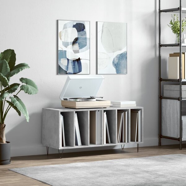 VidaXL Skříňka na LP desky 100x38x48 cm kompozitní dřevo [862903] Barva: Černý dub