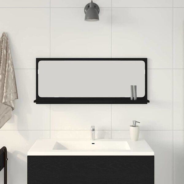 VidaXL Koupelnové zrcadlo 90 x 10,5 x 37 cm dřevotříska [862528] Barva: dub artisan