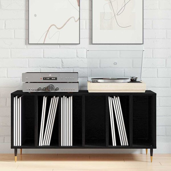 VidaXL Skříňka na LP desky 100x38x48 cm kompozitní dřevo [862901] Barva: dub artisan