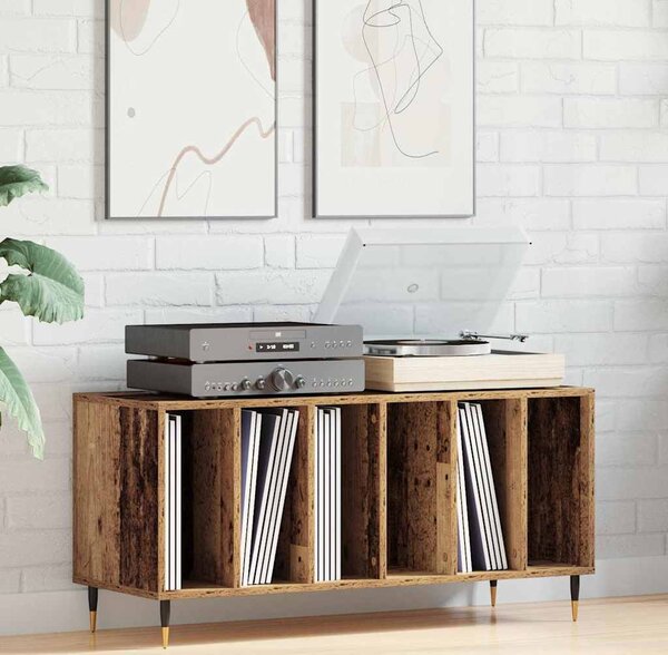 VidaXL Skříňka na LP desky 100x38x48 cm kompozitní dřevo [862901] Barva: dub artisan