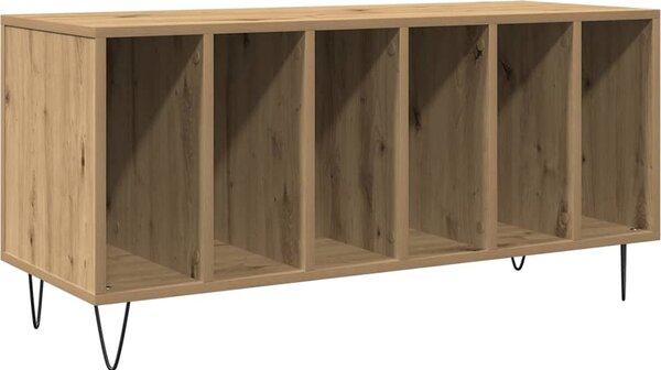 VidaXL Skříňka na LP desky 100x38x48 cm kompozitní dřevo [862903] Barva: Černý dub