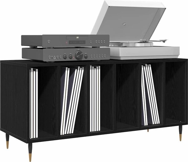 VidaXL Skříňka na LP desky 100x38x48 cm kompozitní dřevo [862901] Barva: dub artisan