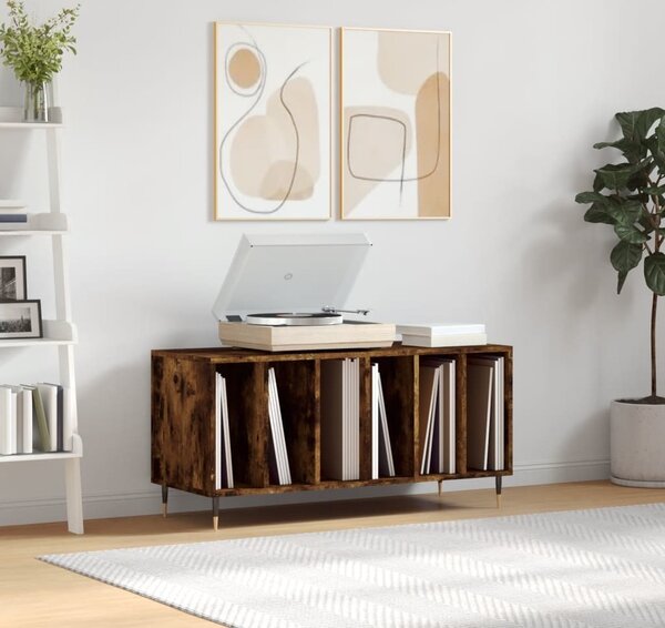 VidaXL Skříňka na LP desky 100x38x48 cm kompozitní dřevo [862901] Barva: dub artisan