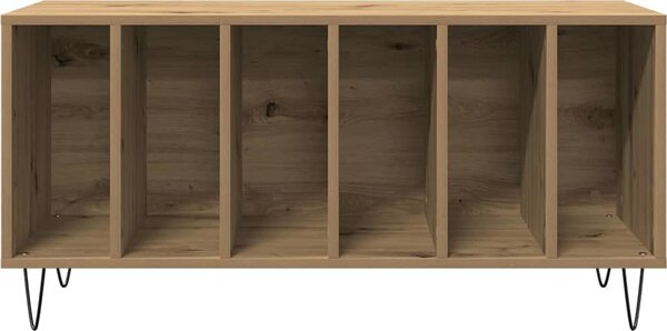 VidaXL Skříňka na LP desky 100x38x48 cm kompozitní dřevo [862903] Barva: Černý dub