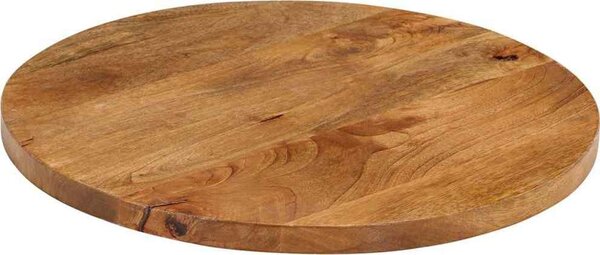 VidaXL Stolní deska Ø 40 x 3,8 cm kulatá masivní akáciové dřevo [370019] Barva: Akáciové dřevo (přírodní)