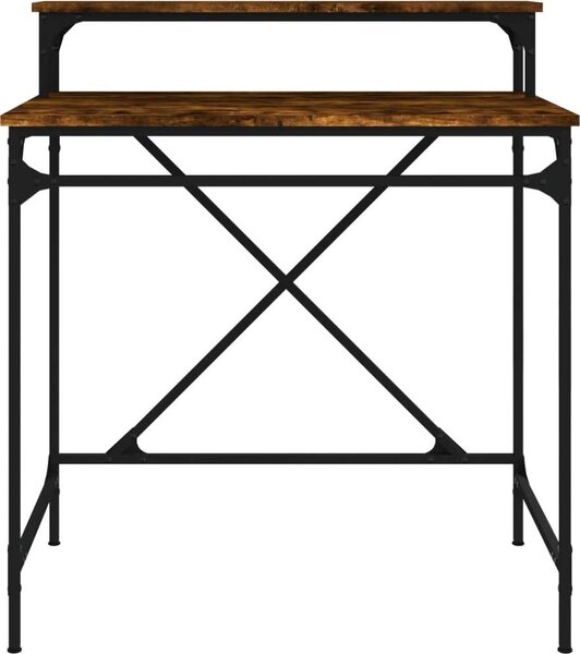 VidaXL Stůl 80 x 50 x 90 cm Kompozitní dřevo [826706] Barva: Černá